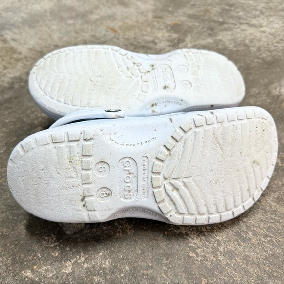 Crocs Classic Clog Baby Blue Slip On Comfort Shoes Women’s 8 - Picture 8 of 8